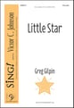 Little Star Two-Part choral sheet music cover